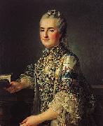 Francois-Hubert Drouais previously wrongly called Madame Sophie de France oil